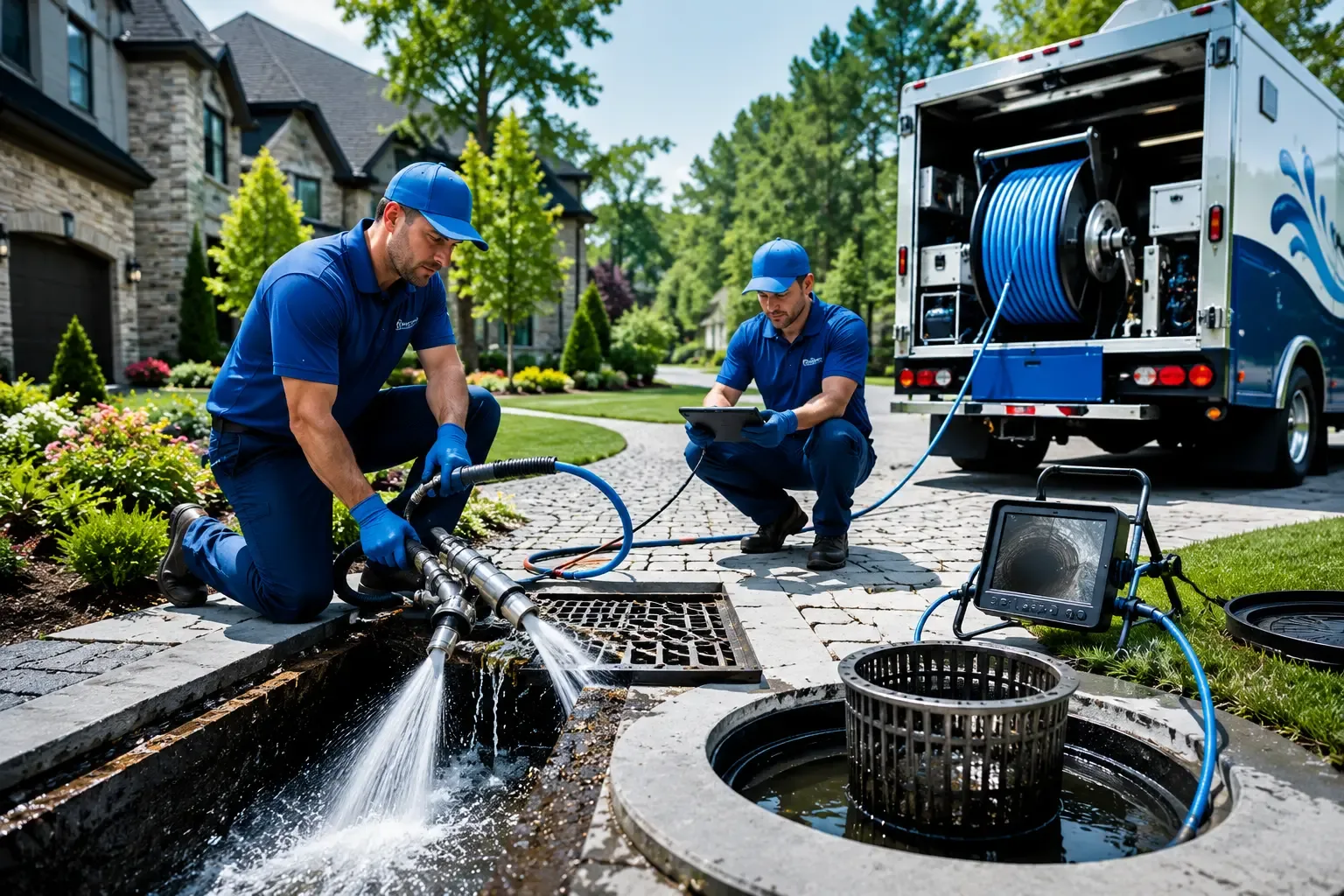 Local outdoor drain cleaning professionals in De Leon, TX