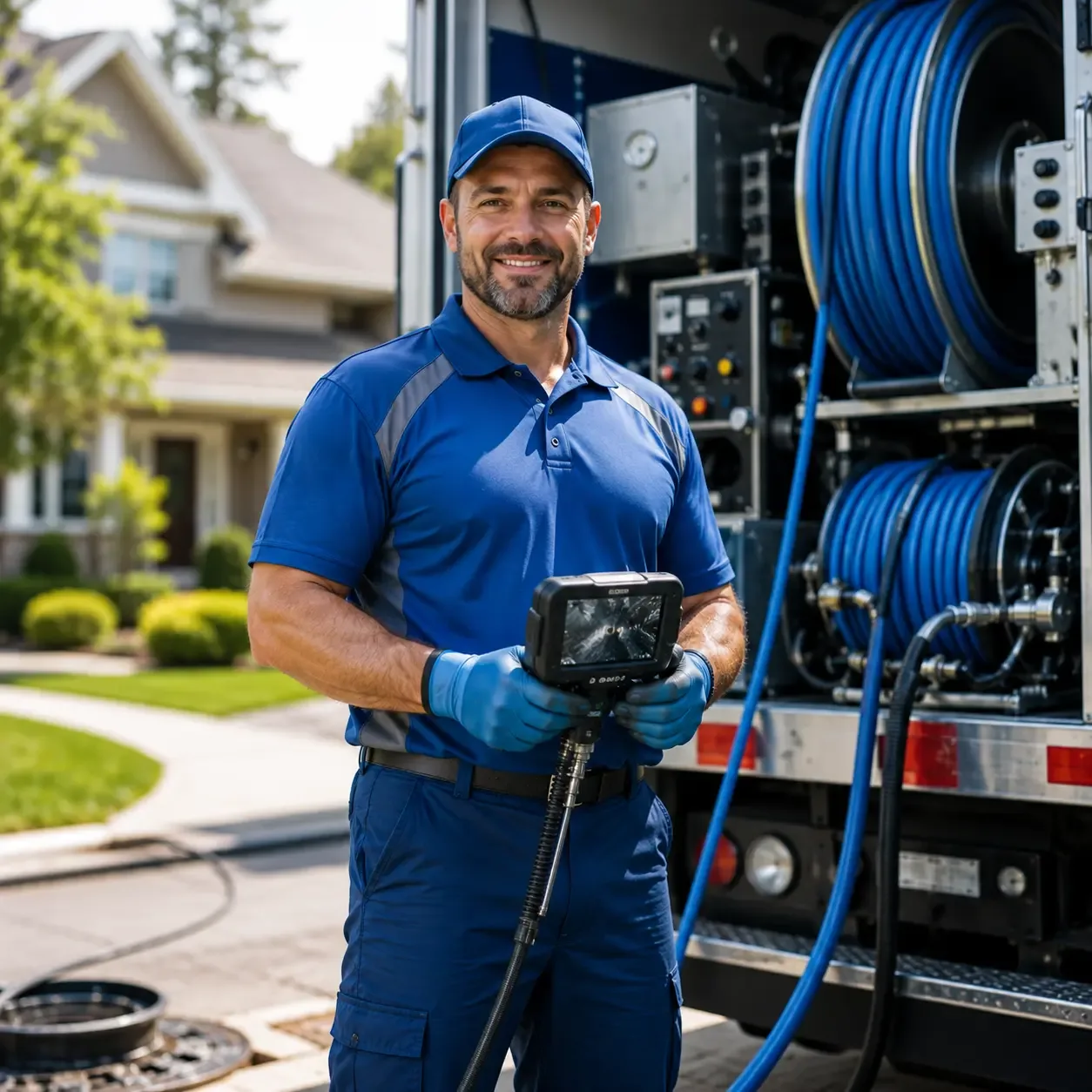 Local outdoor drain cleaning specialists in De Leon, TX